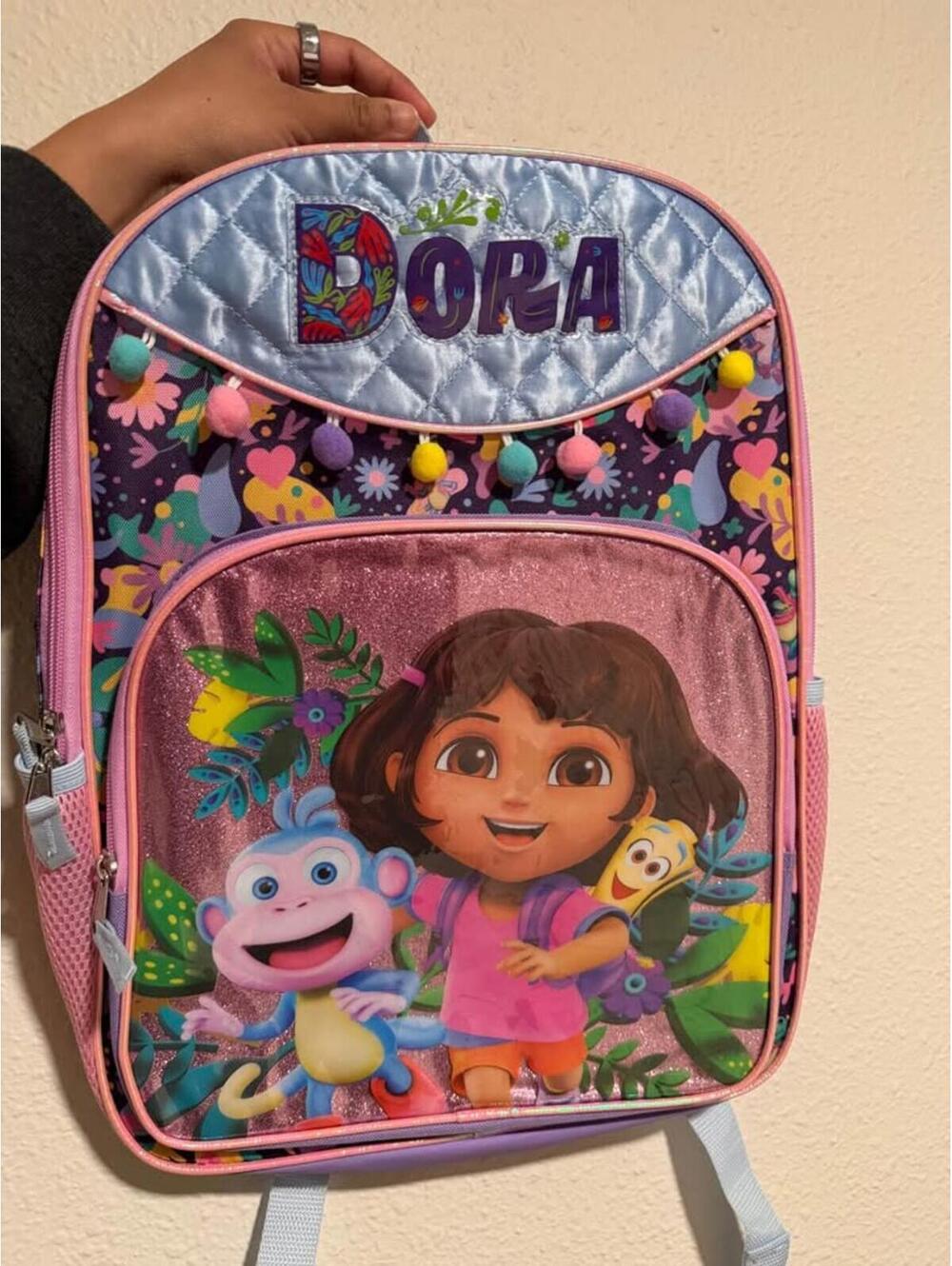 New with tags Dora the Explorer glittery school backpack